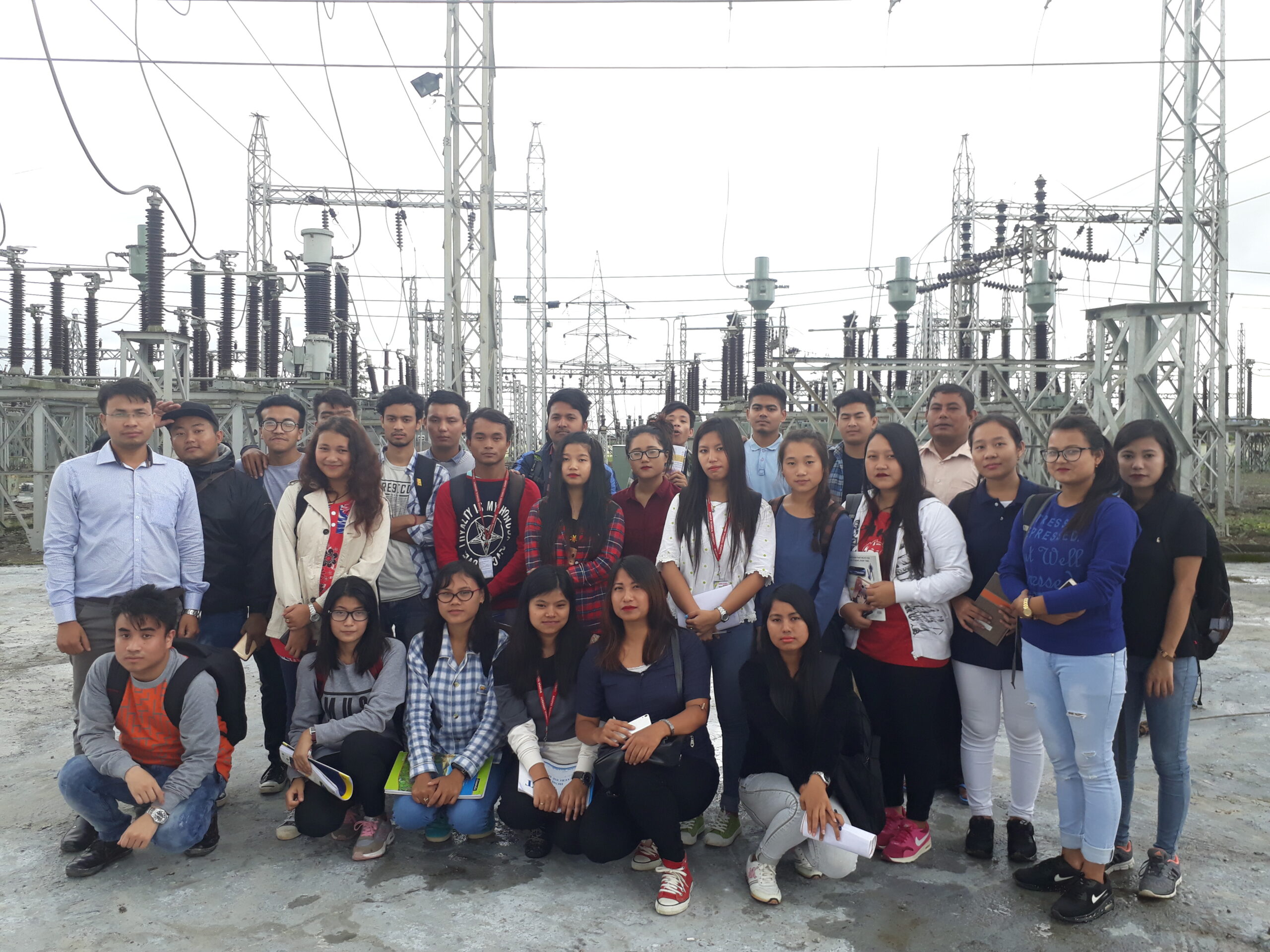 Read more about the article Field Visit 132/33Kv Substation at Yurembam