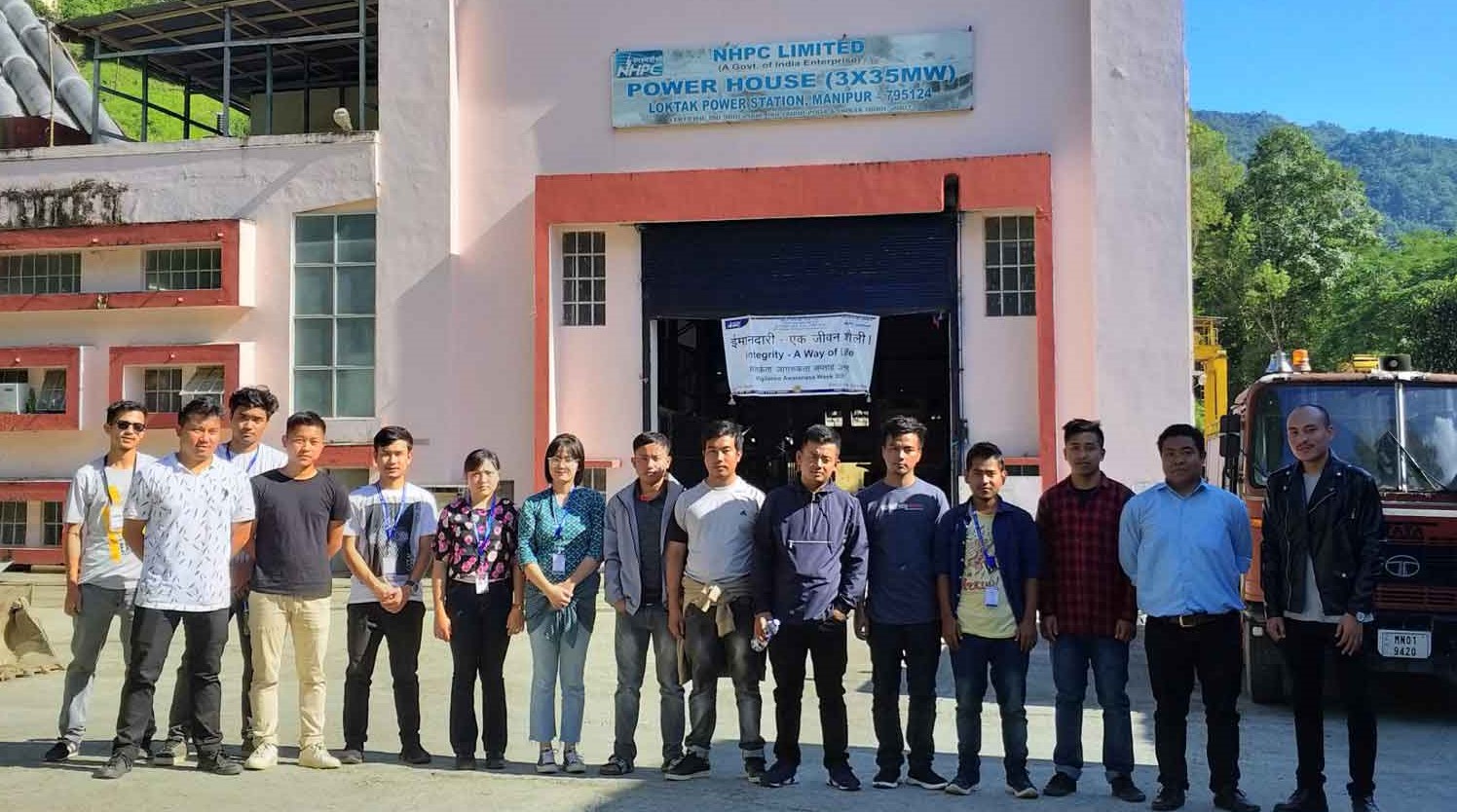 Read more about the article Industrial Visit to the Leimatak power house under NHPC Ltd
