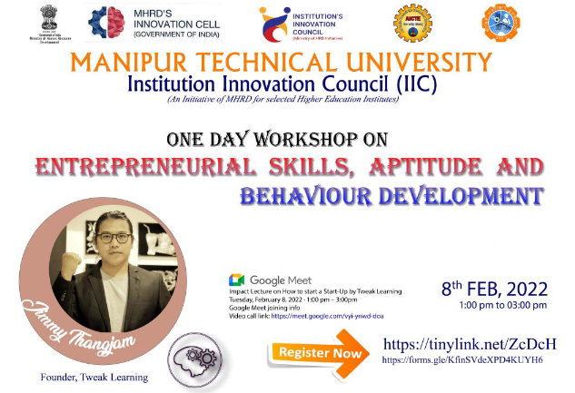 Read more about the article Workshop on Entrepreneurship Skill, Attitude and Behaviour Development