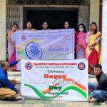 Flag hoisting ceremony celebrating India’s 76th Independence Day