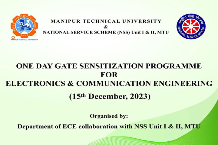 You are currently viewing One Day Gate Sensitization Programme for Electronics and Communication Engineering