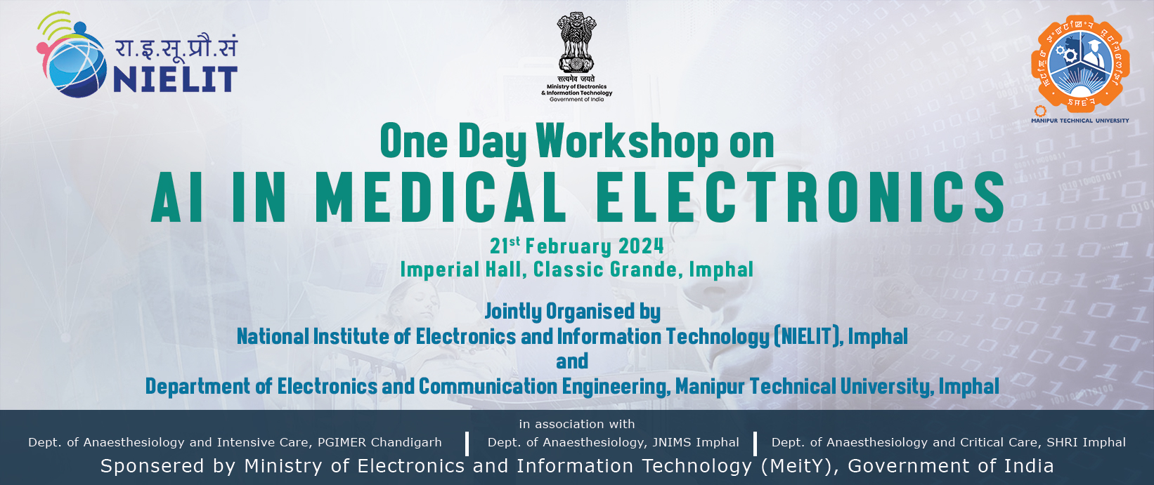 Read more about the article One-day workshop on “AI in Medical Electronics”