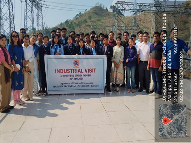 Read more about the article Industrial Visit to the 400/132 kV Substation, Thoubal
