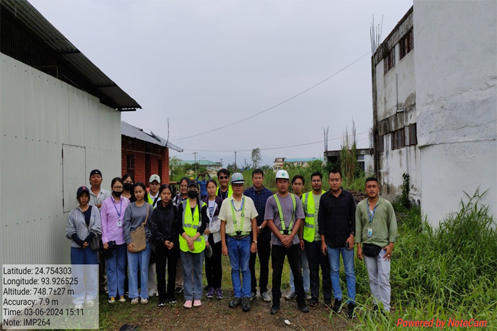 You are currently viewing One Day Industrial Visit to Mobile Tower Installation, Manipur University Campus, Canchipur