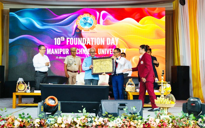 You are currently viewing Press Release on Manipur Technical University Celebrates 10th Foundation Day