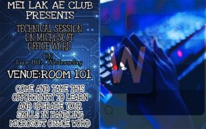 1. Technical Skill Session MS Word & PowerPoint