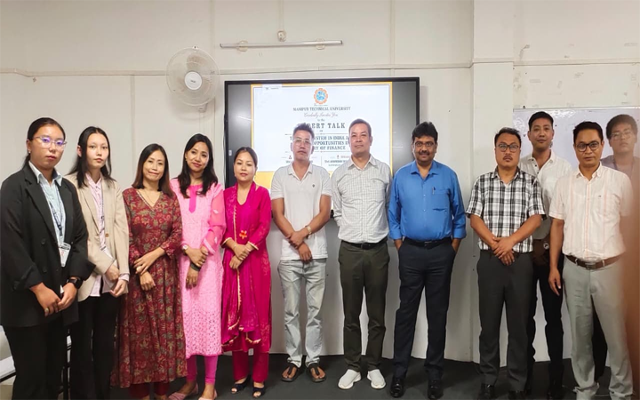 You are currently viewing REPORT ON THE EXPERT TALK                                       “TAXATION SYSTEM IN INDIA AND CAREER OPPORTUNITIES IN MINISTRY OF FINANCE”